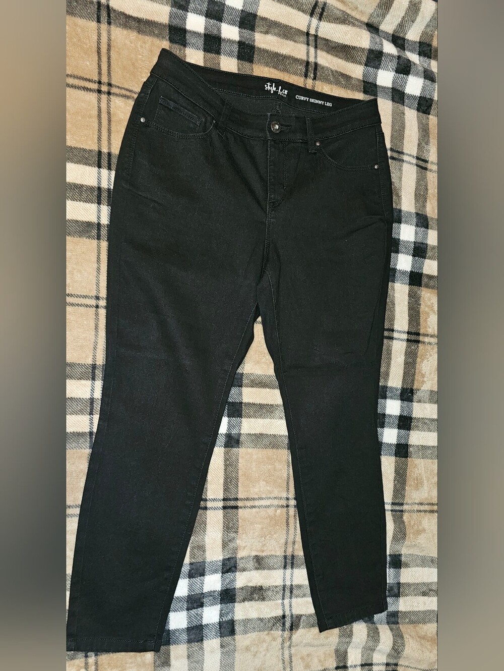 Style & Co. Women's Curvy Skinny Petite Jeans 6P